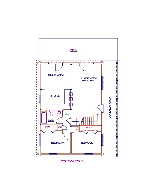 Spec House First Floor